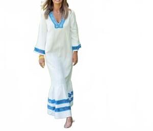 NEW SAIL TO SABLE lynn dress in white
